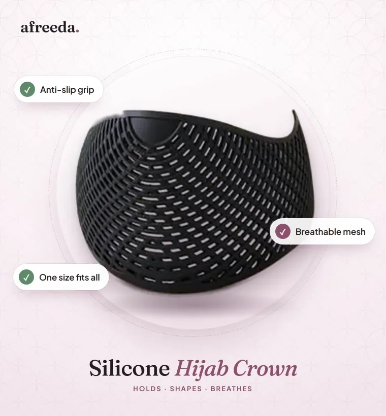 Silicone Hijab Crown